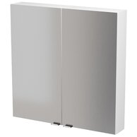 Nábytkový set Cersanit Larga 80, skříňka 40 zrcadlová závěsná bílá 2x
