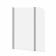 Vanová zástěna Cersanit Easy New 140x115 dvoudílná, S301-290