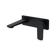 Baterie Cersanit Larga umyvadlová podomítková, s montážním tělesem, bez výpusti, černá, S951-385