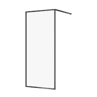 Sprchový kout Cersanit Larga walk-in 90x200 černý, S932-138