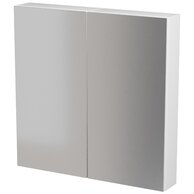Nábytkový set Cersanit City 80, skříňka 40 zrcadlová bílá 2x