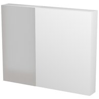 Nábytkový set Cersanit City 100, skříňka 40 zrcadlová bílá, skříňka 60 závěsná horní s dvířky bílá