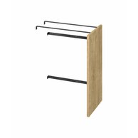 Skříňka Cersanit City 65 dub pro vestavnou pračku otevřená, S584-036-DSM