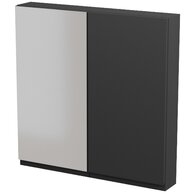 Nábytkový set Cersanit Moduo 80, skříňka Skříňka Cersanit Moduo 40 zrcadlová závěsná antracit, skříňka 40 závěsná antracit