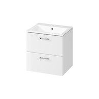 Skříňka Cersanit Niko 50 s umyvadlem bílá set B742 DSM, S801-456