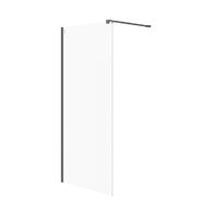 Sprchový kout Cersanit Mille walk-in 90x200 černý, S161-008