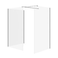 Sprchový kout Cersanit Mille 90x90x90x200 walk-in chrom set B810, S601-197