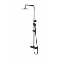 Sprchová souprava Cersanit City sprchová termostatická oválná černá, S951‑848