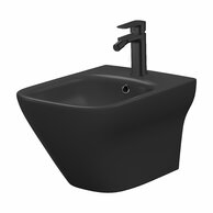 Bidet Cersanit Larga závěsný hranatý antracit, K677-043