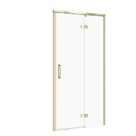 Sprchové dveře Cersanit Larga 90×195 matné zlaté s panty pravé, S164-062