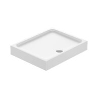 Sprchová vanička Cersanit Tako 80x100x4 bílá obdélníková s panelem, S204-027