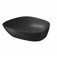 Umyvadlo Cersanit Kontra 48 na desku antracit mat nepravidelné, K682-018