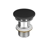 Výpust umyvadlová Cersanit Kontra keramická antracit mat pro umyvadla bez přepadu, K11-2379