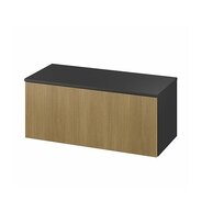 Skříňka Cersanit Werta 100 s deskou antracit, S1005-010
