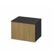 Skříňka Cersanit Werta 60 s deskou antracit, S1005-008