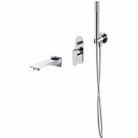 Sprchová souprava Cersanit City vanová podomítková se sprchou chrom set B726, S952‑036