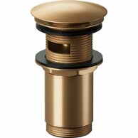 Výpust umyvadlová Cersanit celokovová měďená CLICK‑CLACK automatická univerzální, S951‑846