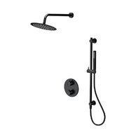 Sprchová souprava Cersanit Zen B553 podomítková termostatická, černá, S952-033