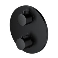 Baterie Cersanit Zen sprchová podomítková termostatická, s boxem, černá, S951-567