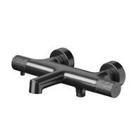 Baterie Cersanit Zen vanová nástěnná termostatická, černá gun metal, S951-569