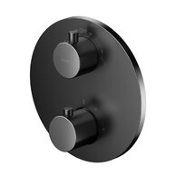 Baterie Cersanit Zen sprchová podomítková termostatická, s boxem, černá gun metal, S951-804