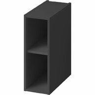 Skříňka Cersanit Larga 20 doplňková spodní otevřená antracitová, S164-043