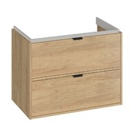 Skříňka Cersanit Atrato 80 pod umyvadlo, dub, S1026-027