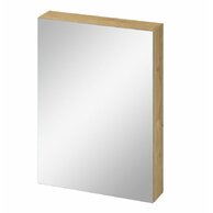 Skříňka Cersanit City 60 zrcadlová dub, S584-115
