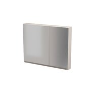 Nábytkový set Cersanit Moduo 100, skříňka 60 zrcadlová závěsná kašmír, skříňka 40 zrcadlová závěsná kašmír