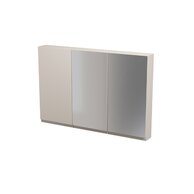 Nábytkový set Cersanit Moduo 120, skříňka 40 zrcadlová závěsná kašmír 2x, skříňka 40 závěsná horní kašmír,