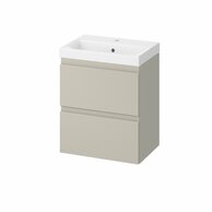 Skříňka Cersanit Moduo Slim 50 s umyvadlem kašmír set C470, S801-593