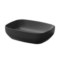 Umyvadlo Cersanit Farva 50 na desku obdélníkové, anthracite mat, K712-015