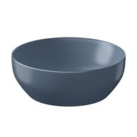 Umyvadlo Cersanit Farva 40 na desku kruhové, modrá mat, K712-020