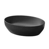 Umyvadlo Cersanit Farva 50 na desku oválné, anthracite mat, K712-041