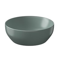 Umyvadlo Cersanit Farva 40 na desku kruhové, zelená mat, K712-042