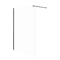Sprchový kout Cersanit Kontra walk-in 140x200 ,černá, S169-008