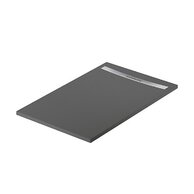 Sprchová vanička Cersanit Kontra 140x90 obdélníková, graphite ,kryt ocel, S207-008