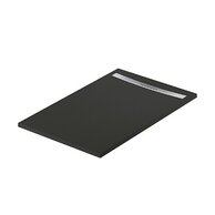 Sprchová vanička Cersanit Kontra 140x90 obdélníková, černá ,kryt ocel, S207-009