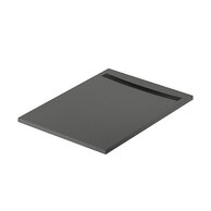 Sprchová vanička Cersanit Kontra 120x90 obdélníková, graphite ,kryt černý, S207-014