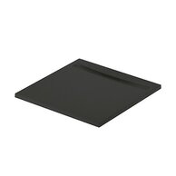 Sprchová vanička Cersanit Kontra 90x90 čtvercová, černá ,kryt černý, S207-025