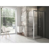 Pevná stěna Ravak Blix BLPS 100 jednodílná, satin/transparent, 9BHA0U00Z1