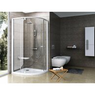 Sprchový kout Ravak Pivot PSKK3 90x90 třídílný čtvrtkruhový, bílá/transparentní, 37677101Z1