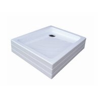 Sprchová vanička Ravak Aneta PU 75x90 obdélníková, bílá, A003701120