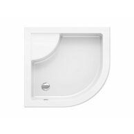 Sprchová vanička Ravak Sabina 90 LA čtvrtkruhová hluboká, bílá, A217001020