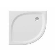 Sprchová vanička Ravak Elipso Pro Flat 90x90 čtvrtkruhová, bílá, XA237711010