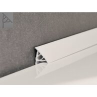 Krycí lišta Ravak v délce 1100/10 mm, bílá, XB451100001