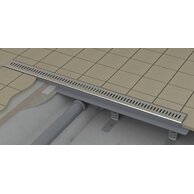 Odtokový žlab Ravak Zebra 75 nerez, X01433