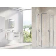Sprchový kout Ravak Chrome CRV2/CRV2 90x100 rohový, lesk/transparent