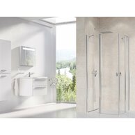 Sprchový kout Ravak Chrome CRV2/CRV2 100x100 rohový, lesk/transparent