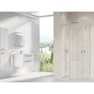 Sprchový kout Ravak Chrome CRV2/CRV2 120x120 rohový, satin/transparent